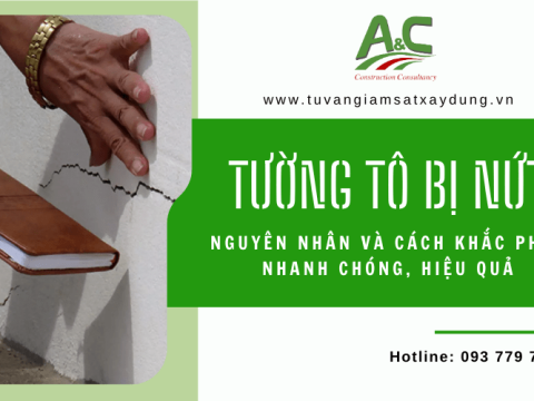 Tường tô bị nứt: Nguyên nhân và cách khắc phục